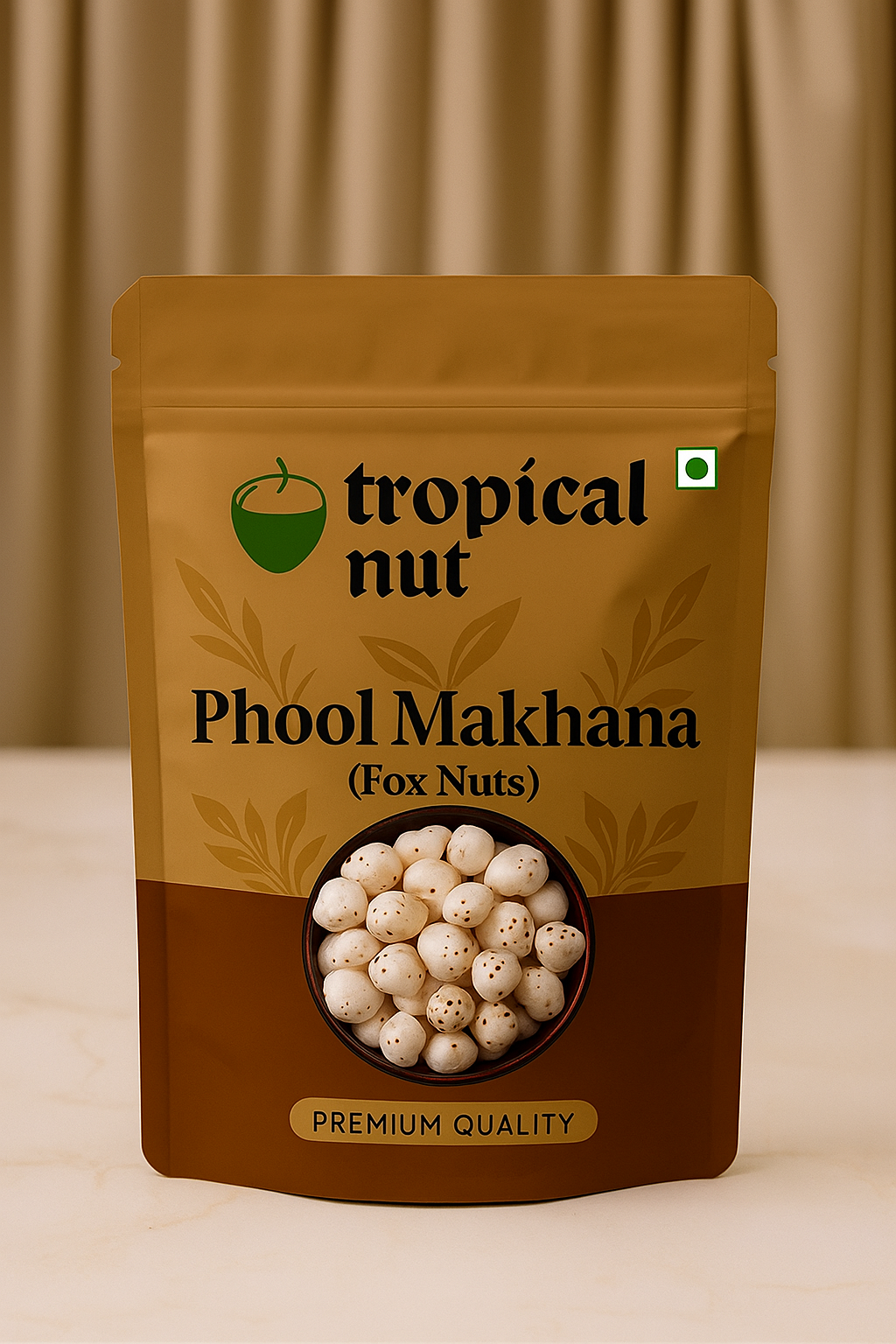 High Protein Foxnut| Healthy Snacking Fasting | No Added Artificial Flavours | No Added Preservatives  500gm