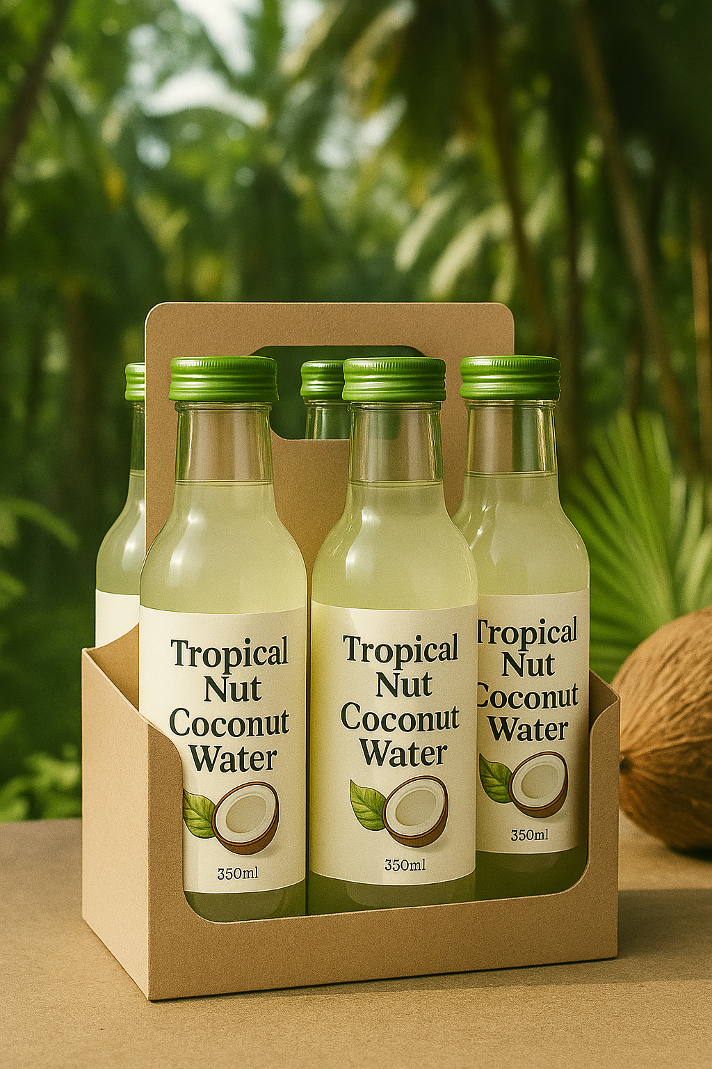 Natural Coconut Water (Pack Of 4 & 6)