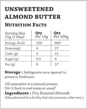 All Natural Almond Butter (Pack Of 2)